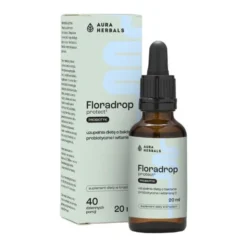 Aura Herbals Floradrop Protect, probiotyk, krople, 20 ml