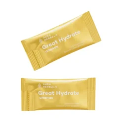 Aura Herbals Great Hydrate, saszetki z proszkiem, smak ananas, 10 szt.