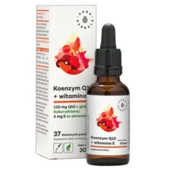Aura Herbals Koenzym Q10+Witamina E, krople, 30 ml