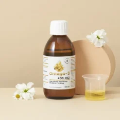 Aura Herbals Omega-3 + D3 + K2, płyn, 200 ml