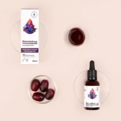Aura Herbals Resvadrop - Resweratrol, krople, 30 ml