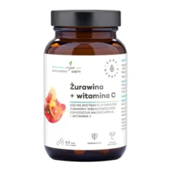 Aura Herbals Żurawina + Witamina C, kapsułki, 60 szt.