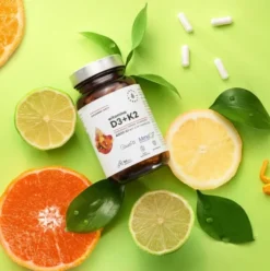Aura Herbals Witamina D3 4000 IU + K2, kapsułki, 90 szt.