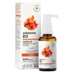 Aura Herbals Witamina D3 4000 IU MCT-Oil, krople, 50 ml