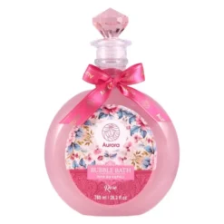 Aurora Bubble Bath, płyn do kąpieli, Róża, 780 ml
