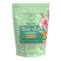Aurora Eucaliptus Ritual, sól do kąpieli, 450 g