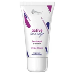 AVA Active Beauty, dezodorant w kremie o potrójnym działaniu, 50 ml