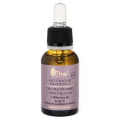 AVA Aktywator Młodości Plus, Niacynamid i Śnieżna Alga, serum przeciwzmarszczkowe, 30 ml