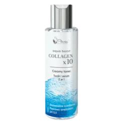 Ava Aqua Boost Collagen Creamy, tonik i serum 2w1, 100 ml