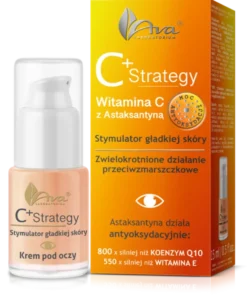 AVA C+ Strategy, stymulator gładkiej skóry, krem pod oczy, 15 ml
