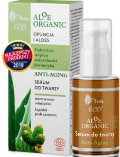 Ava Eco Aloe Organic Anti-Aging, serum do twarzy, 50 ml