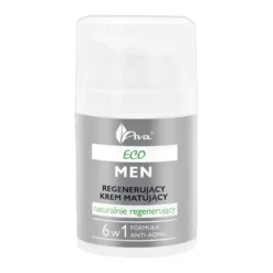 AVA Eco Men, krem matująco-regenerujący, 50 ml