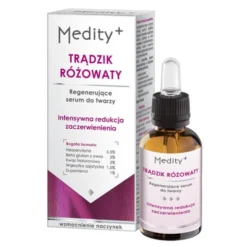 Ava Medity+Trądzik Różowaty, regenerujące serum do twarzy, 30 ml