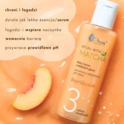 AVA Ritual with Matcha, mleczny tonik i serum do twarzy, 2w1, 100 ml