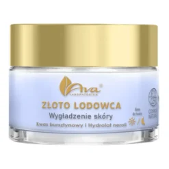 AVA Złoto Lodowca, krem wygładzający skórę twarzy, 50 ml