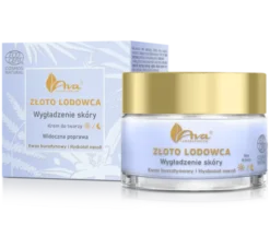 AVA Złoto Lodowca, krem wygładzający skórę twarzy, 50 ml