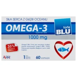 Avec Pharma Omega 3 Blu Forte 1000 mg, kapsułki, 60 szt.