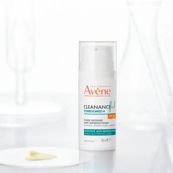 Avene Cleanance Comedomed+, fluid przeciw niedoskonałościom SPF 30, 30 ml