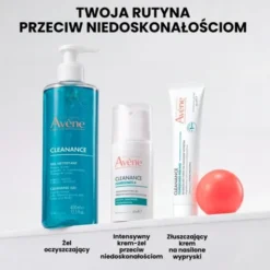 Avene Cleanance Comedomed Peeling, złuszczający krem na nasilone wypryski, 40 ml