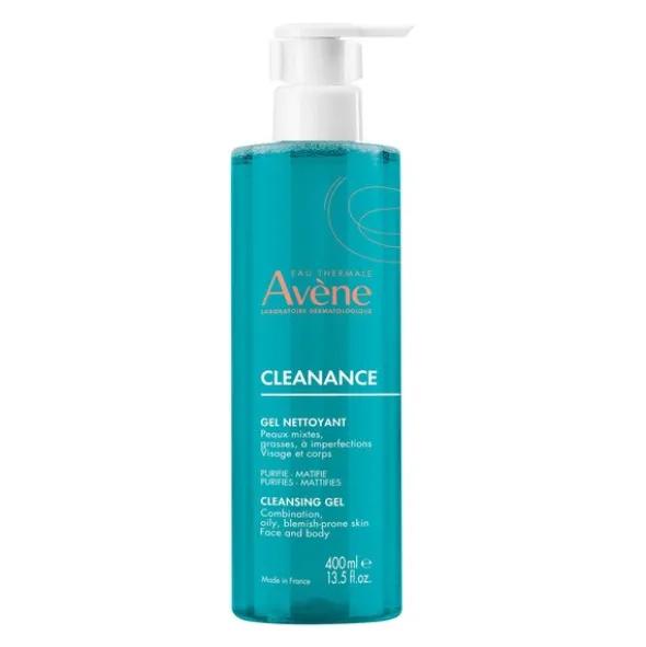 Avene Cleanance, żel oczyszczający, 400 ml