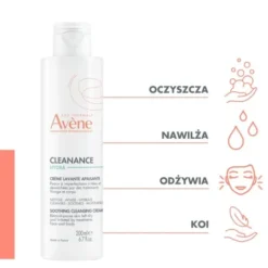 Avene Cleanance HYDRA, krem oczyszczający i łagodzący, 200 ml
