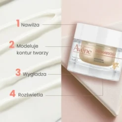 Avene DermAbsolu, krem na dzień modelujący owal twarzy, 50 ml