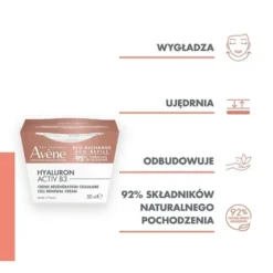 Avene Eau Thermale Hyaluron Active B3, krem odbudowujący komórki, refill, 50 ml