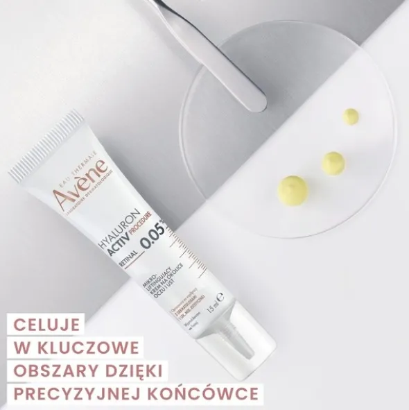 Avene Hyaluron Activ Procedure, krem mikro-liftingujący na okolice oczu i ust, 15 ml