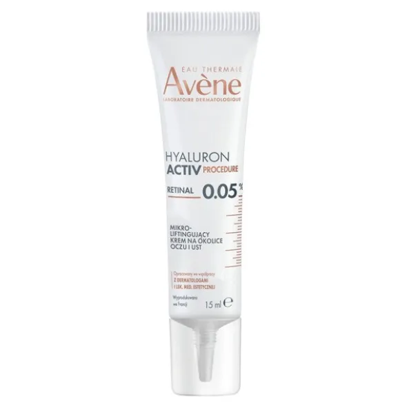 Avene Hyaluron Activ Procedure, krem mikro-liftingujący na okolice oczu i ust, 15 ml