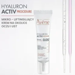 Avene Hyaluron Activ Procedure, krem mikro-liftingujący na okolice oczu i ust, 15 ml