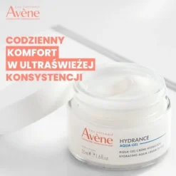 Avene Hydrance Aqua-Gel, krem-żel nawilżający, 50 ml