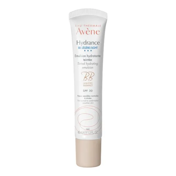 Avene Hydrance BB, nawilżająca emulsja koloryzująca SPF 30, lekka konsystencja, 40 ml