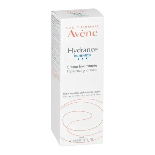 Avene Hydrance Rich, bogaty krem nawilżający, 40 ml