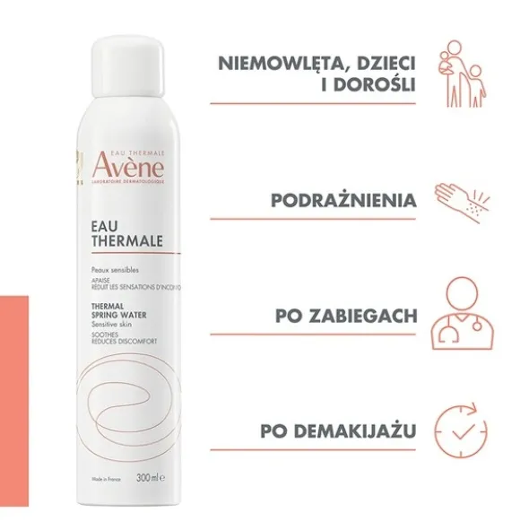 Avene woda termalna, aerozol, 300 ml