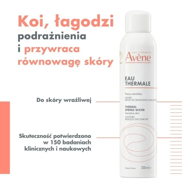 Avene woda termalna, aerozol, 300 ml