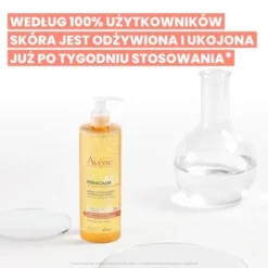 Avene Xera Calm A.D, uzupełniający lipidy olejek oczyszczający, 400 ml