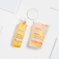 Avene Xera Calm A.D, uzupełniający lipidy olejek oczyszczający, 400 ml