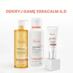 Avene Xera Calm A.D, uzupełniający lipidy olejek oczyszczający, 400 ml