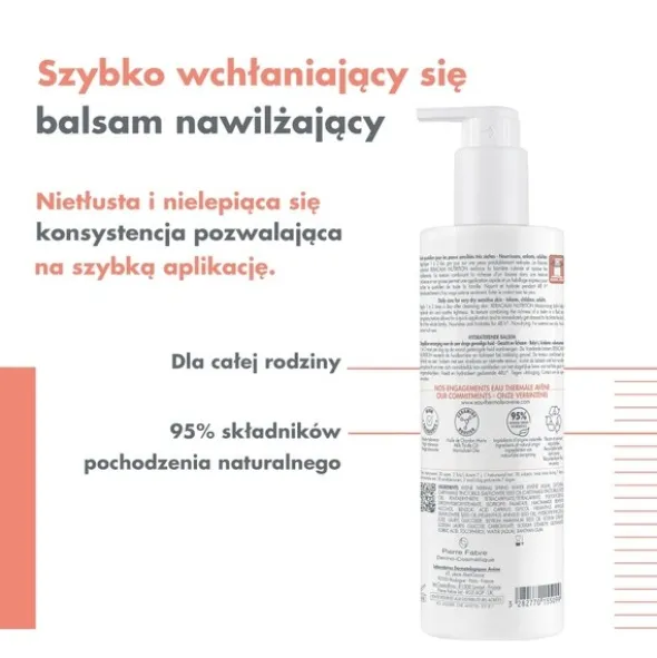Avene Xera Calm Nutrition, balsam nawilżający, 400 ml