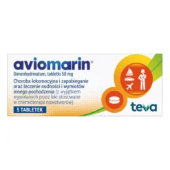 Aviomarin, 50 mg, tabletki, 5 szt