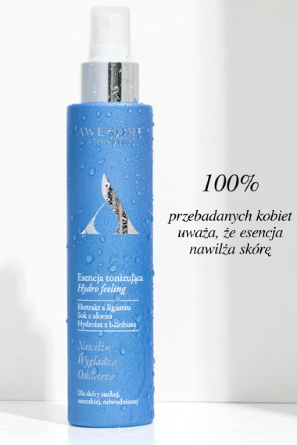 Awesome Cosmetics Hydro Feeling, esencja tonizująca, 100 ml