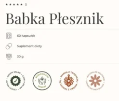 Babka Płesznik, kapsułki, 60 szt.