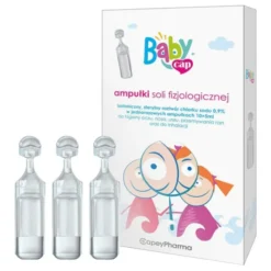 BabyCap, ampułki soli fizjologicznej, 5 ml x 10 ampułek