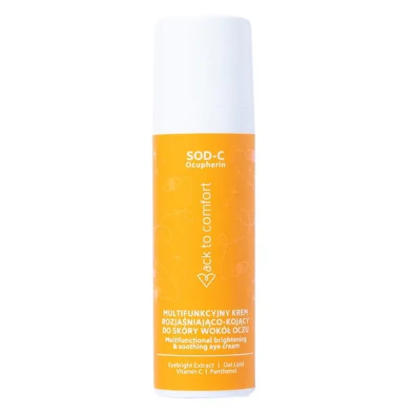 Back to Comfort SOD-C Ocupherin, krem rozjaśniająco-kojący pod oczy, 30 ml