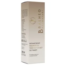 Balneokosmetyki, biosiarczkowy tonik hialuronowy w formie mgiełki do twarzy, 200 ml