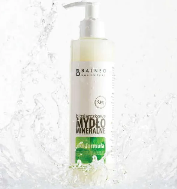Balneokosmetyki, biosiarczkowe mydło mineralne w płynie, 250 ml
