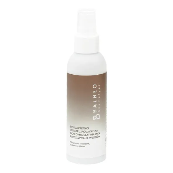Balneokosmetyki, biosiarczkowa mgiełka ochronna ułatwiająca rozczesywanie włosów, 150 ml