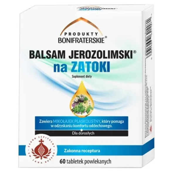 Balsam Jerozolimski na Zatoki, tabletki powlekane, 60 szt.
