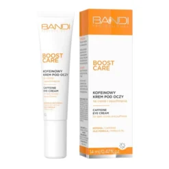 Bandi Boost Care, kofeinowy krem pod oczy na cienie i opuchnięcia, 14 ml