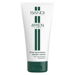 Bandi 4MEN Care, żel do mycia twarzy, włosów i zarostu, 150 ml